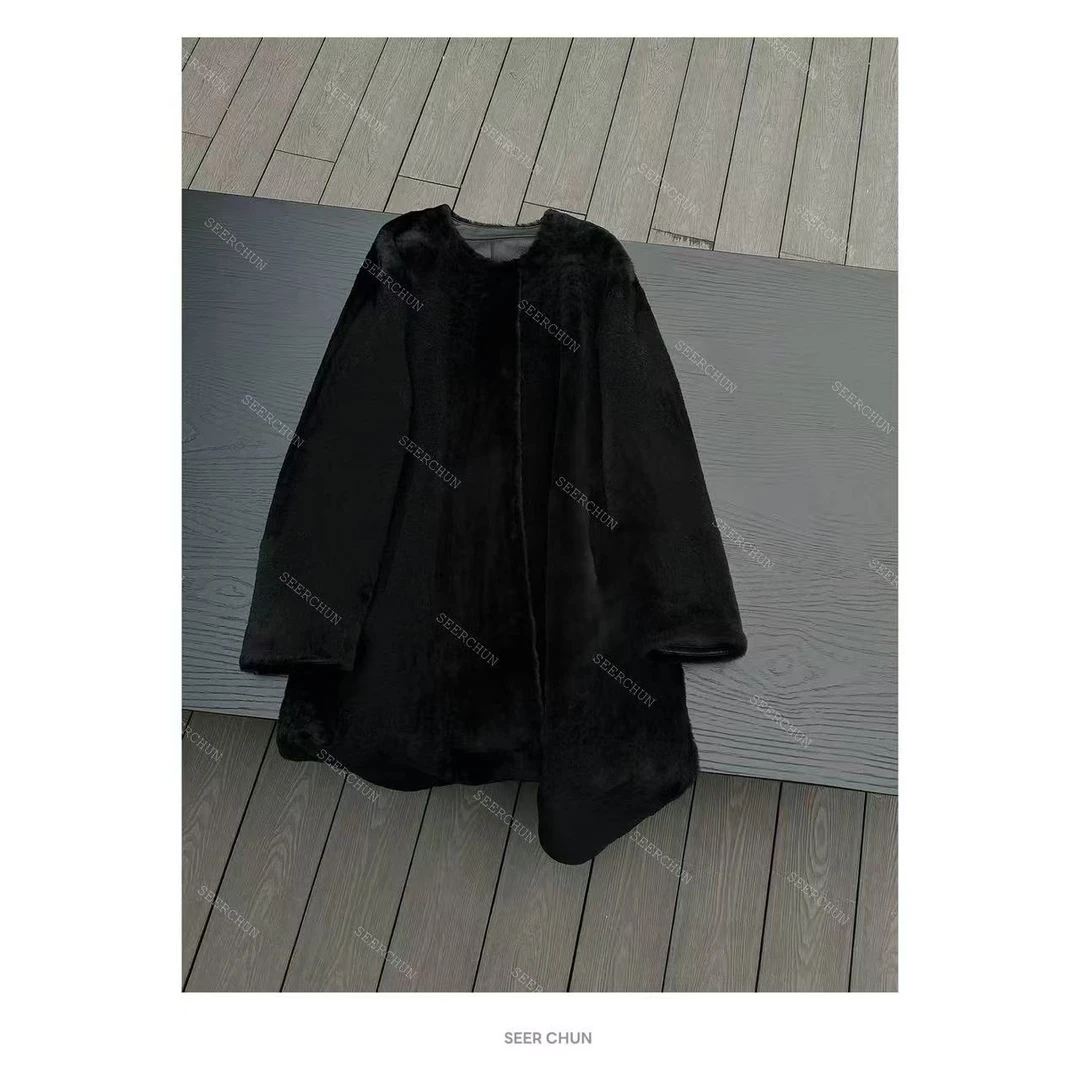 SEER CHUN“至尊黑”皮毛一体 20863