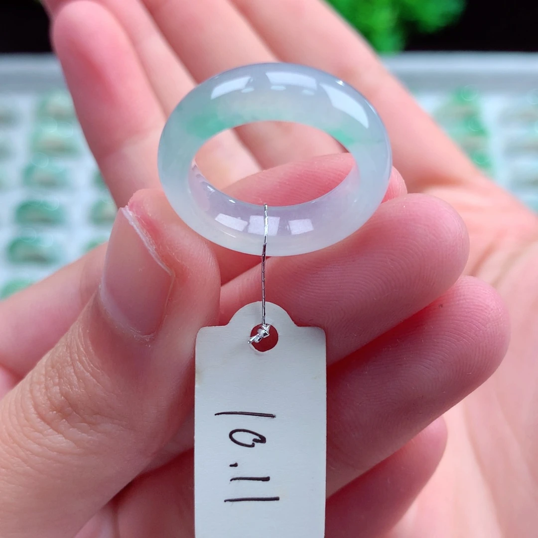 未镶嵌戒指翡翠天然