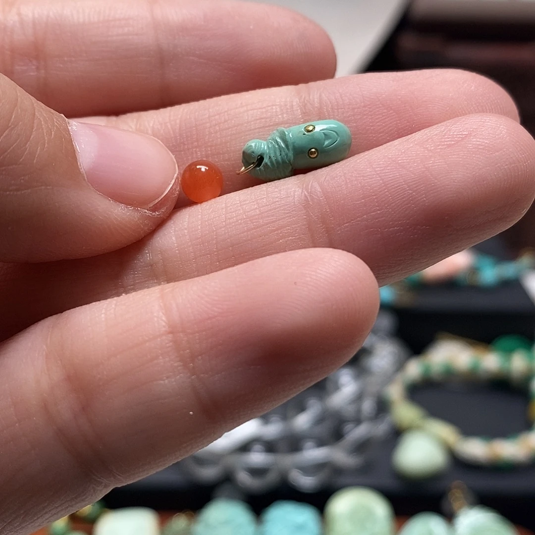 南红玛瑙未镶嵌配饰