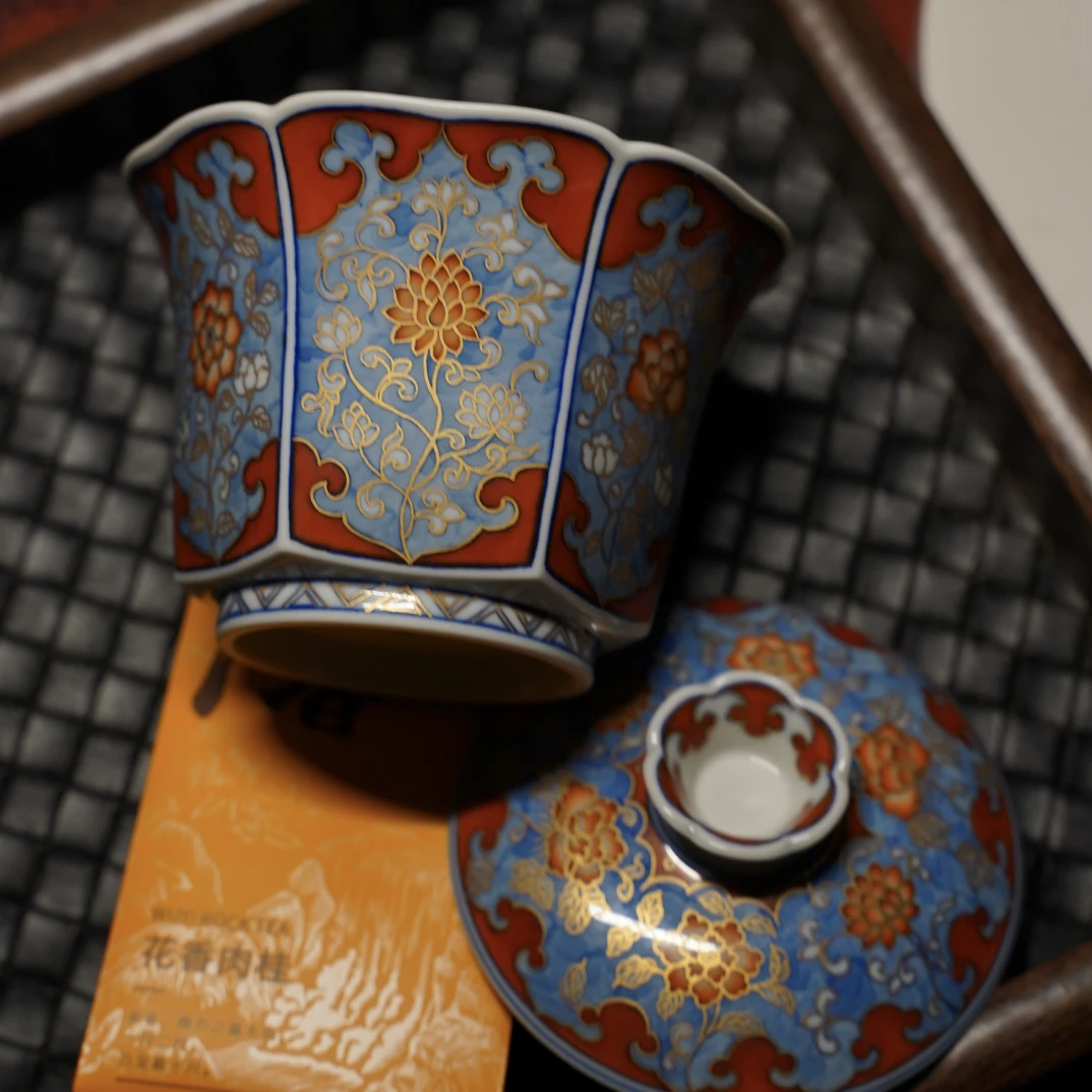 景德镇手绘缠枝描金系列