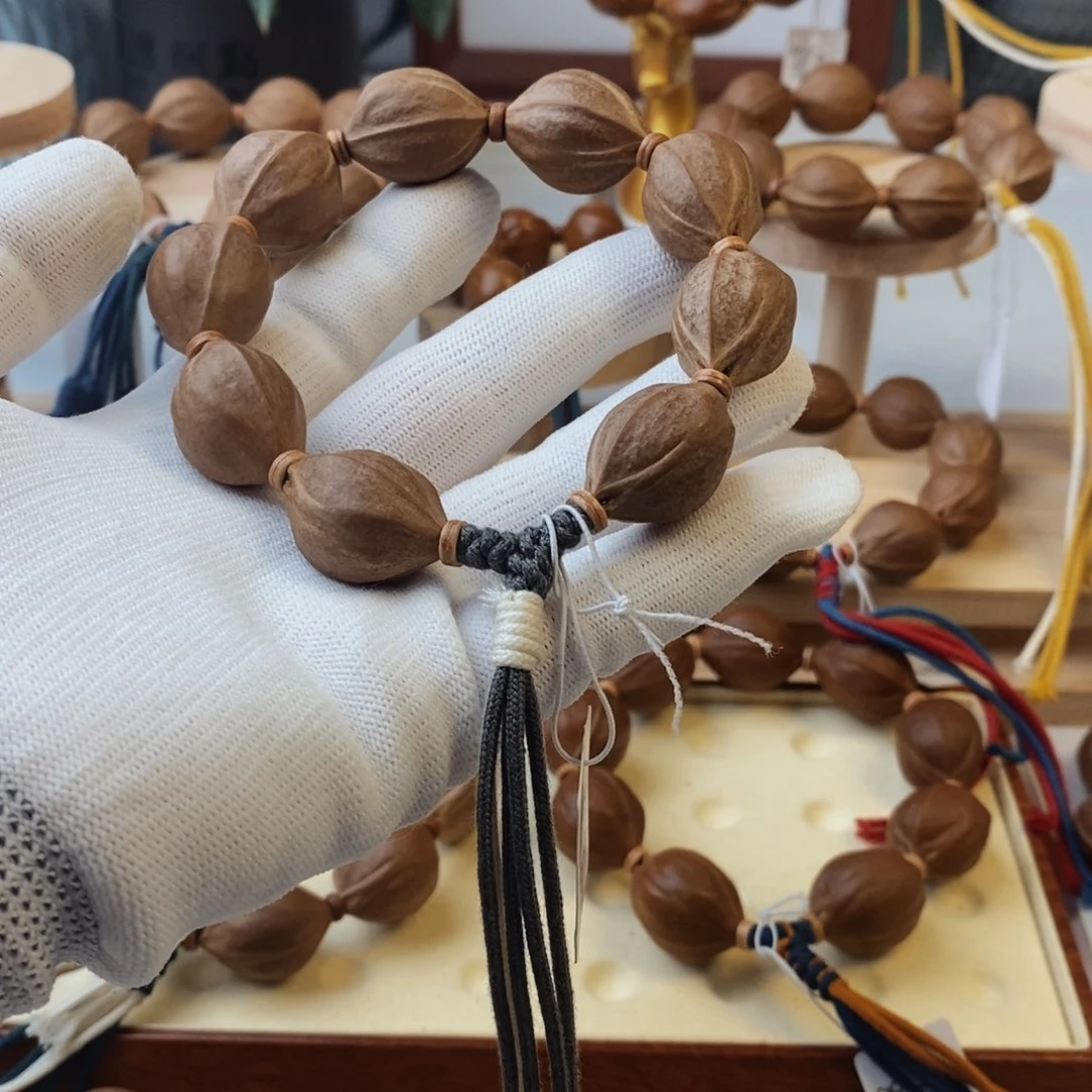 橄榄核手串独*蒜1826梅林铁核