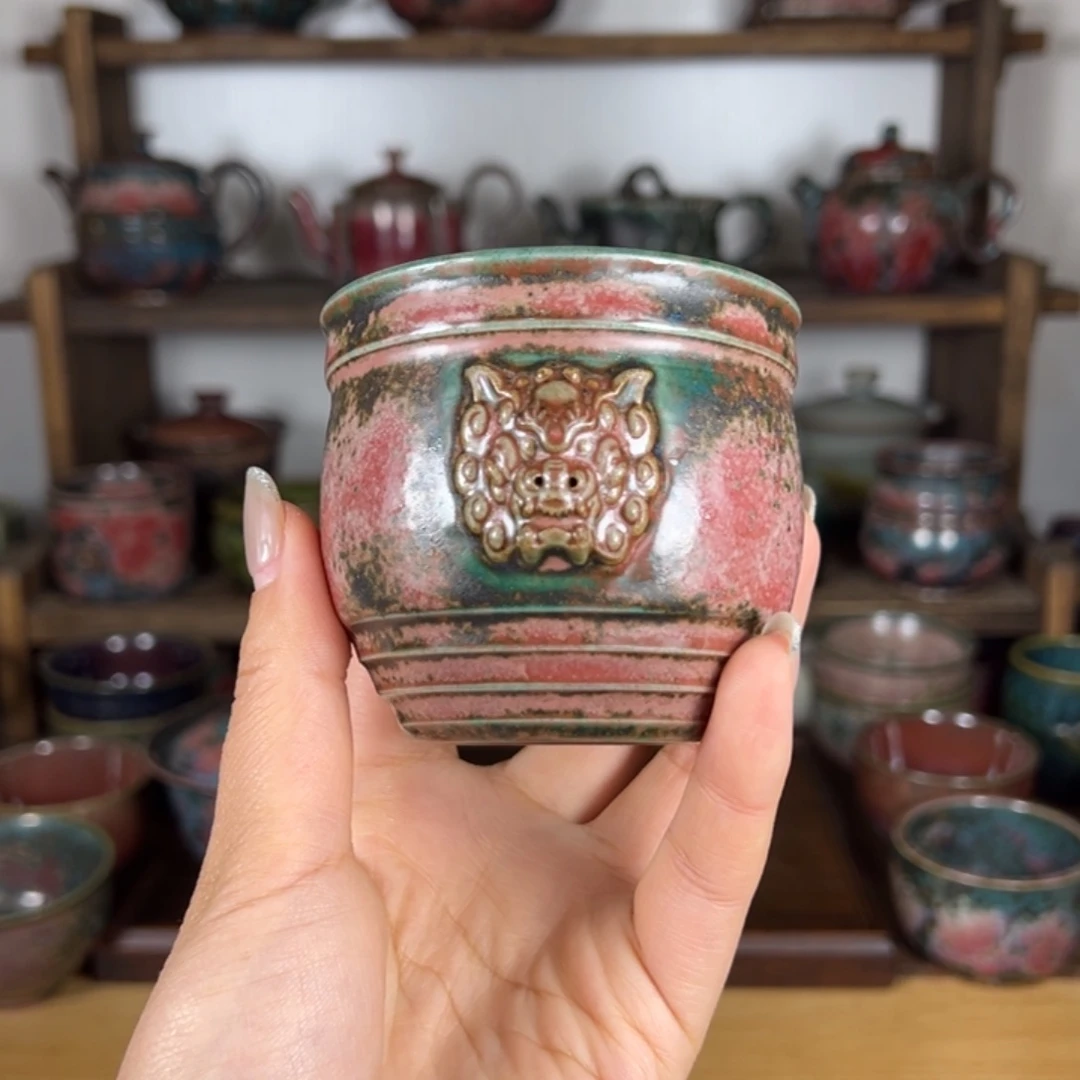 陶摆件李自伟钧瓷 神垕镇原产地