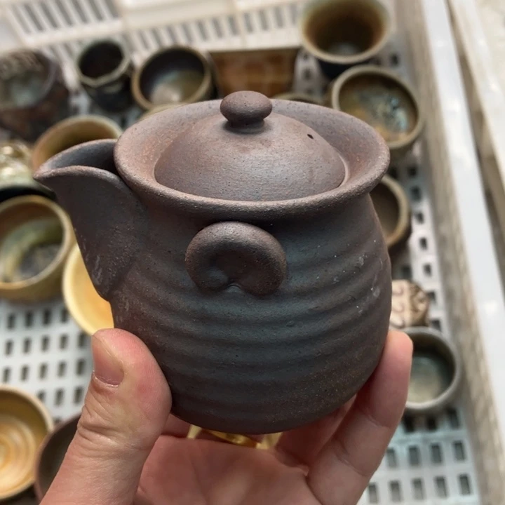 柴烧杯子宝瓶大放漏