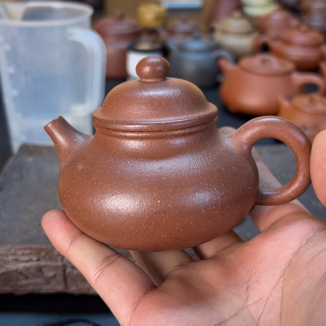 小***北茶壶紫砂微瑕容天