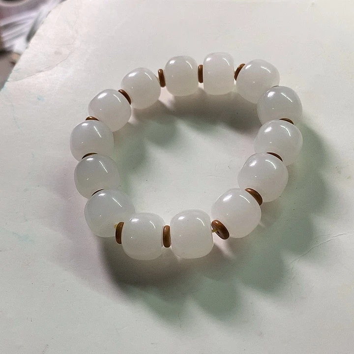 未镶嵌手链石英质玉苹果珠手串