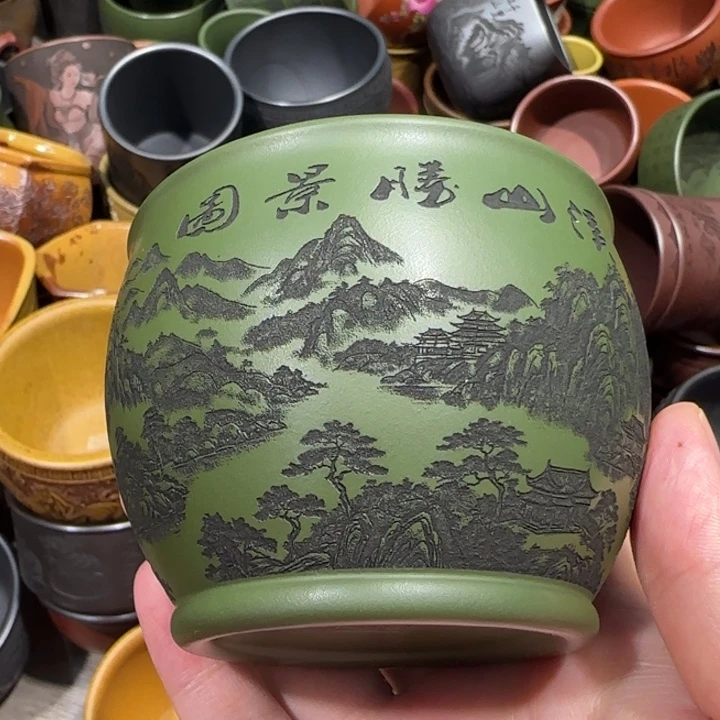 茶杯紫砂全手工紫砂