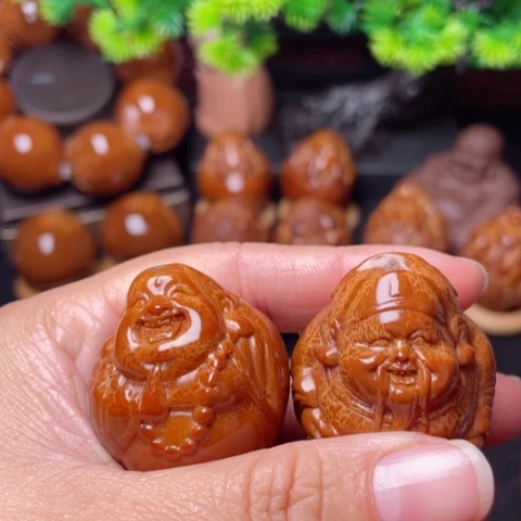 【闪购商品】手串/手链橄榄核33左右龙财手球