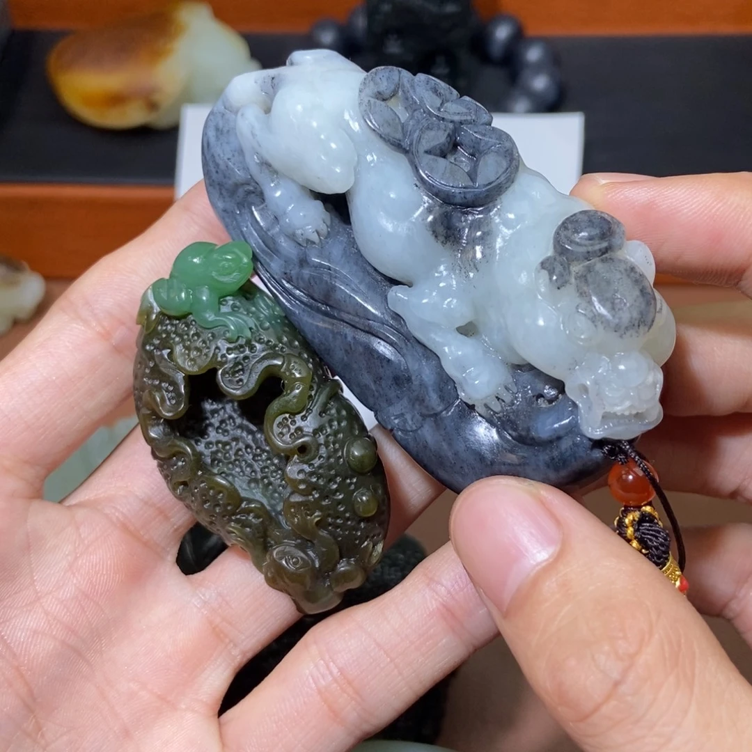 ***未镶嵌和田玉挂件