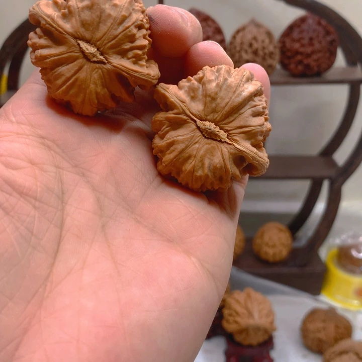 ****吊坠文玩核桃白狮子