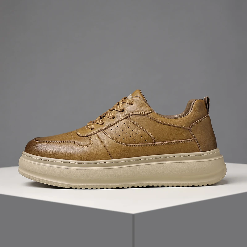 时尚休闲鞋户外休闲鞋轻质厚款薄款运动风胶粘防水