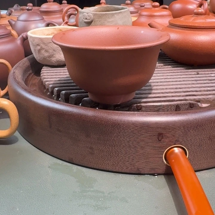 紫砂茶壶底槽清无添加150瑕