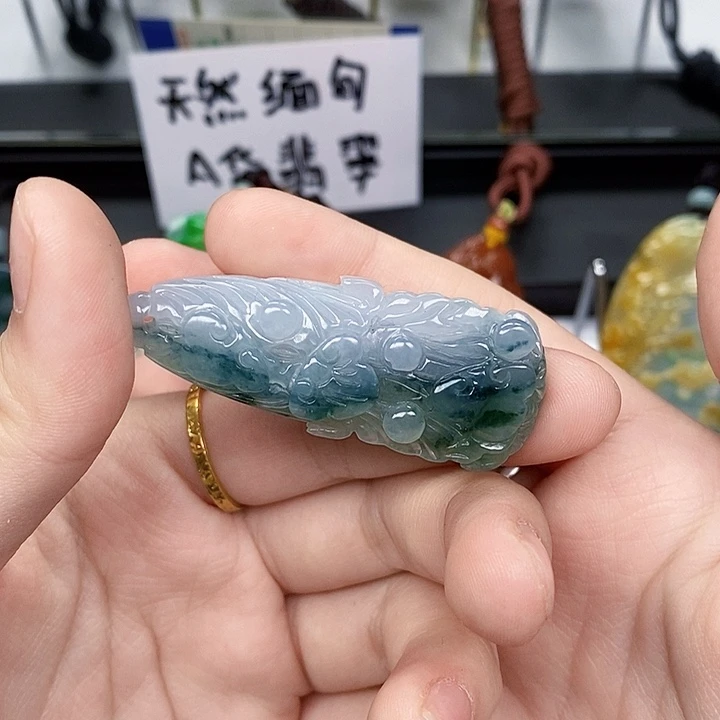 颈饰未镶嵌翡翠翡翠A货