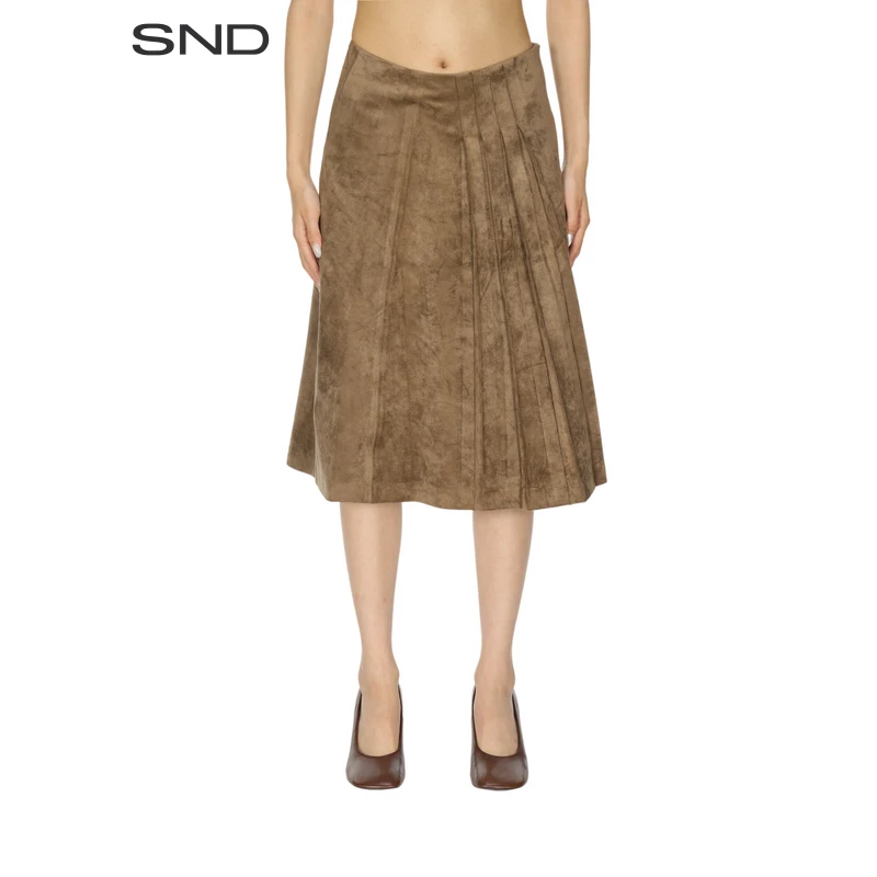 【NIAPARKA 设计师品牌】SND AW25 围裹式压褶设计感半裙