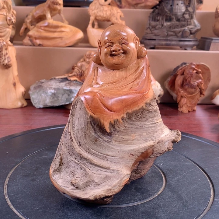 柏木（崖柏）根雕摆件