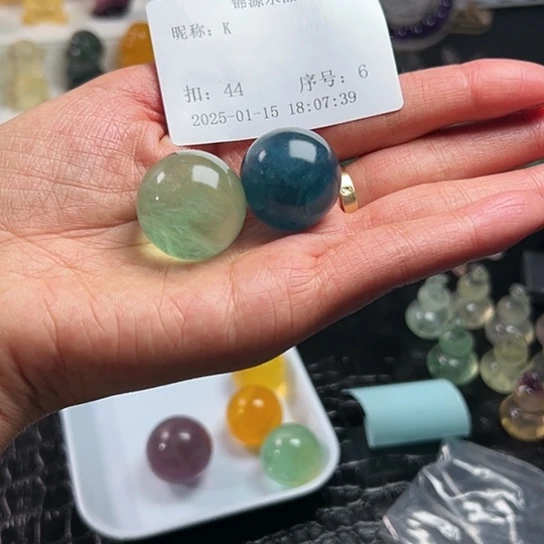 萤石萤石摆件未镶嵌K