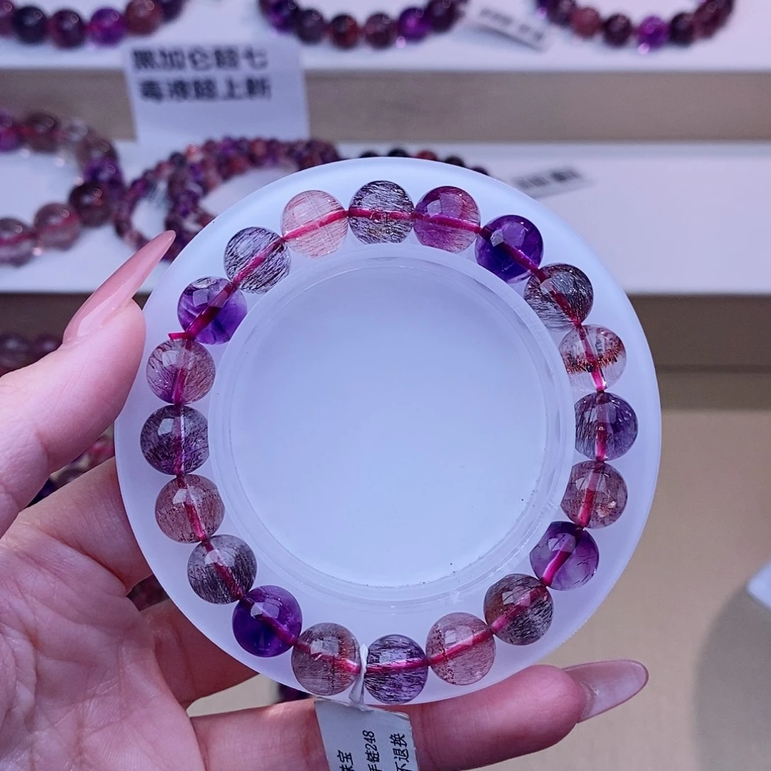 未镶嵌手链水晶仙女超七9m+