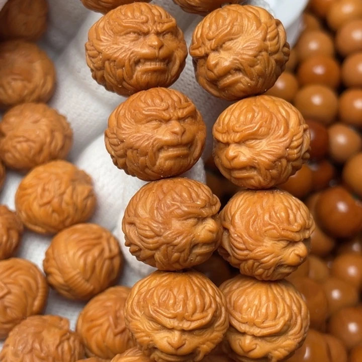 猴头核桃手串黑神