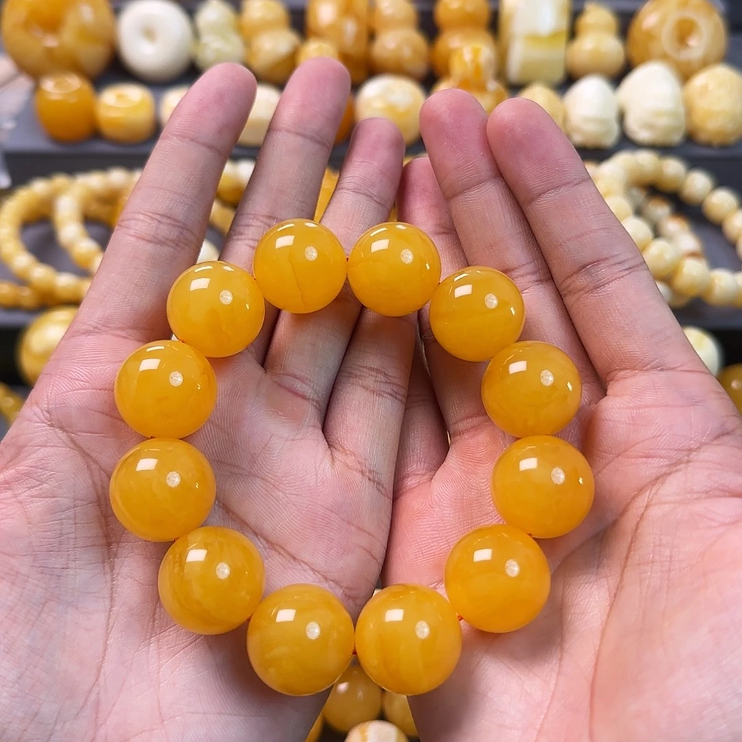 琥珀未镶嵌珠宝奇石20mm同料