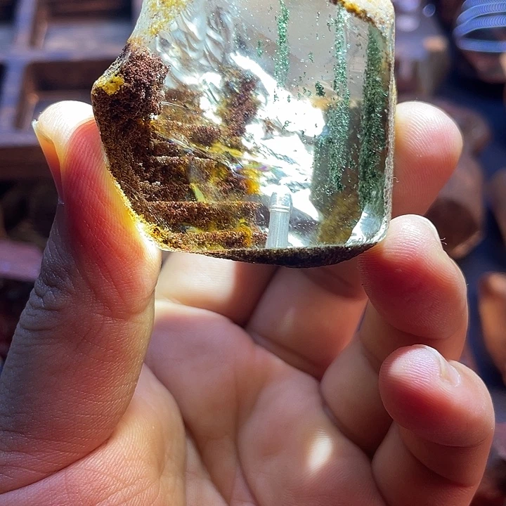 珠宝半成品水晶未镶嵌
