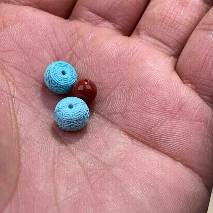 南红玛瑙颈饰未镶嵌