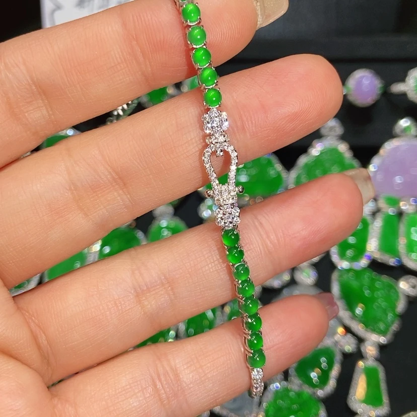 【闪购商品】翡翠手链未镶嵌天然翡翠