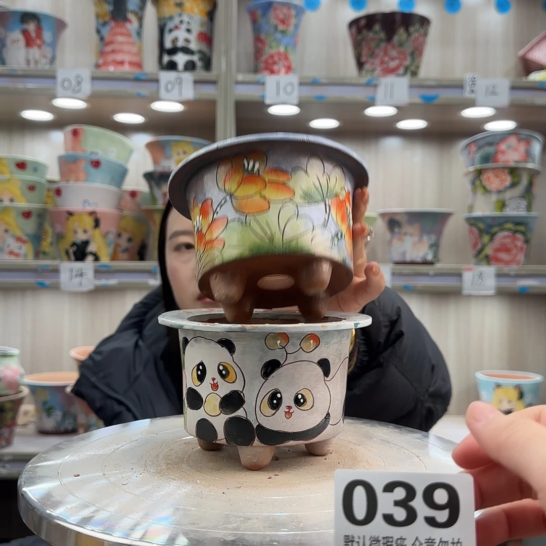 陶摆件瑕疵瑕疵039