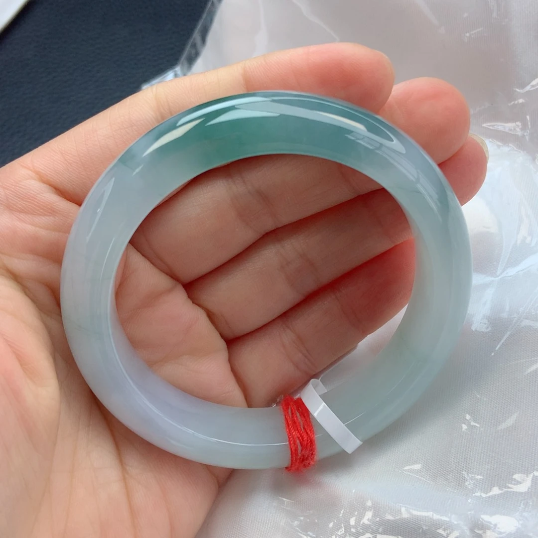 未镶嵌手镯翡翠54圈