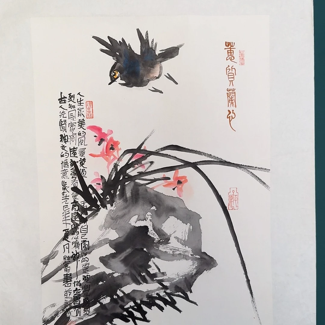 国画邹老师的作品