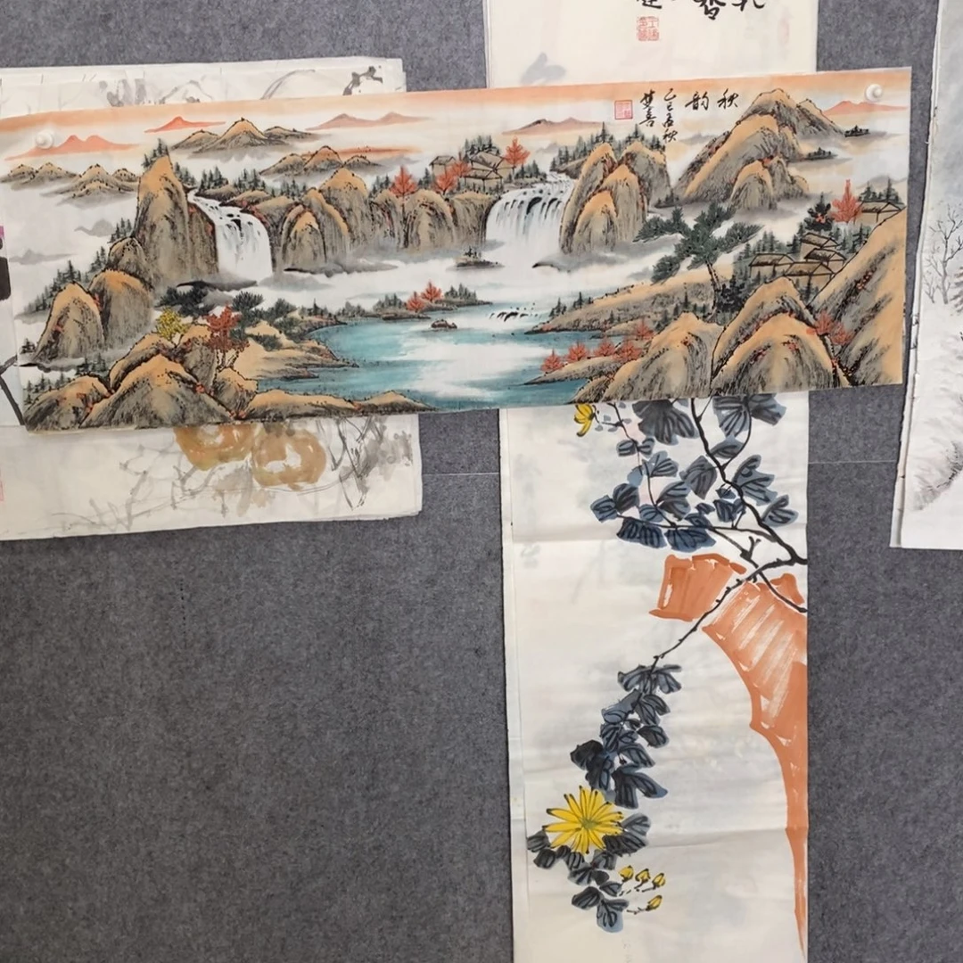 国画纯手写手绘作品16