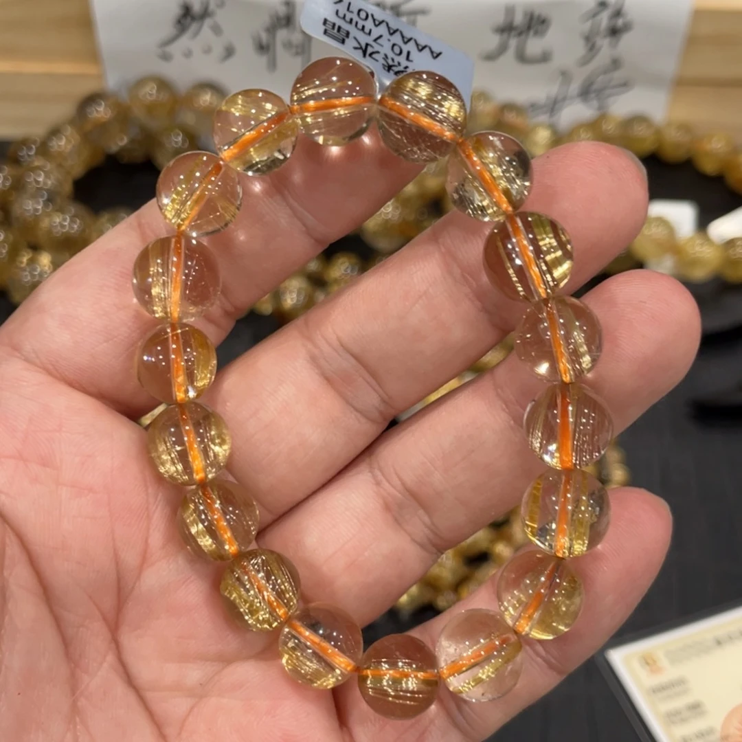 水晶手链未镶嵌aaaaa014钛晶
