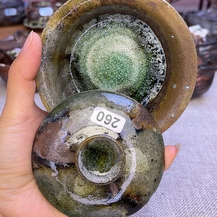 裸柴烧手工陶瓷茶器