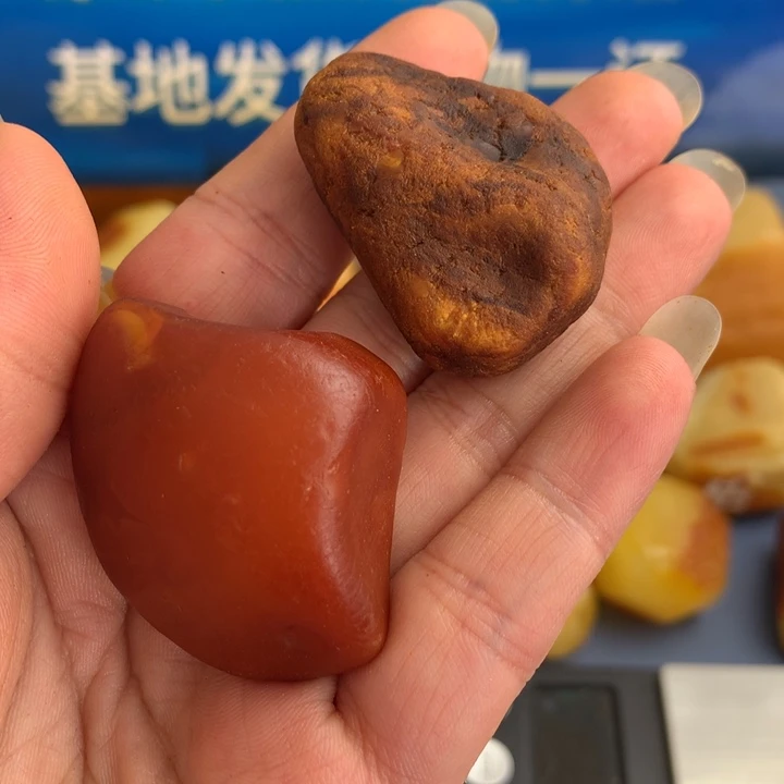 定制琥珀未镶嵌皇***勒蜜蜡工坊原石定制