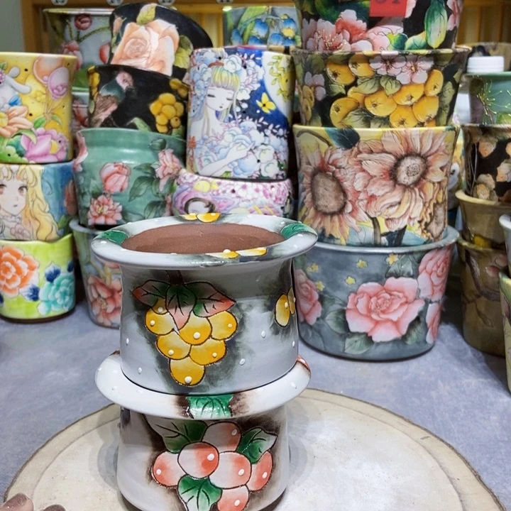 景德镇艺术手绘作品