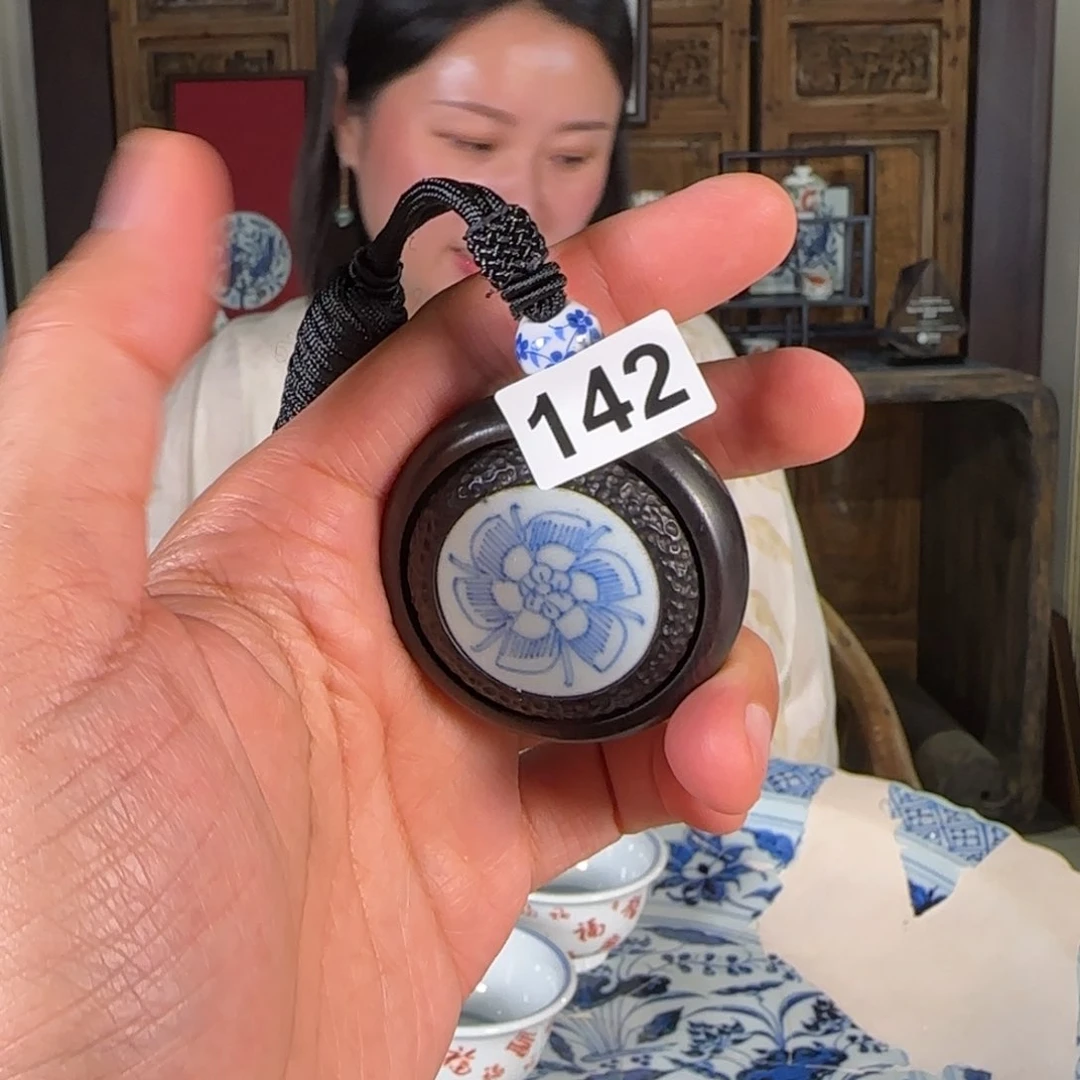 青花女神蔡文娟老师作品