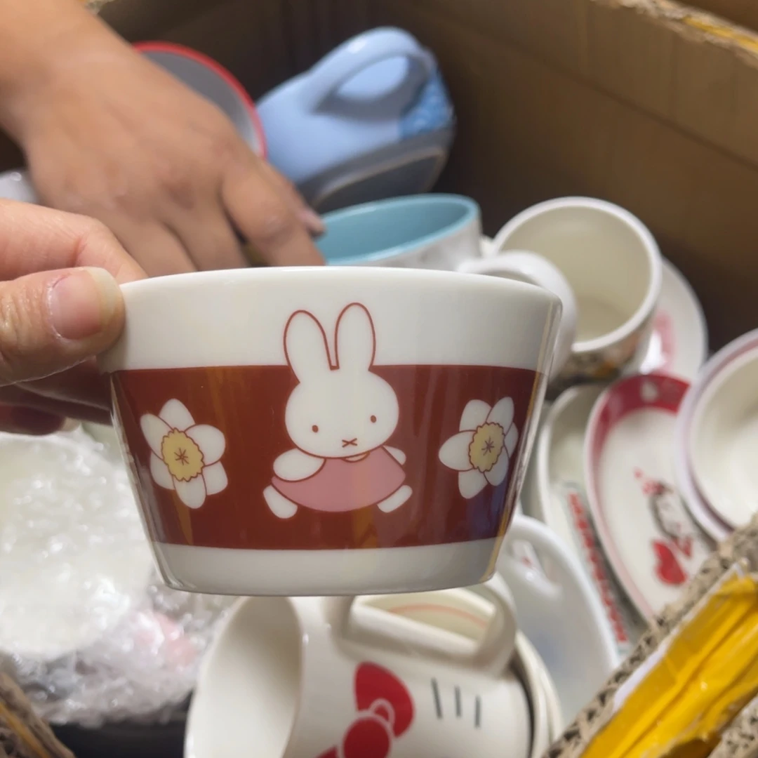 水晶玻璃吸管款米菲