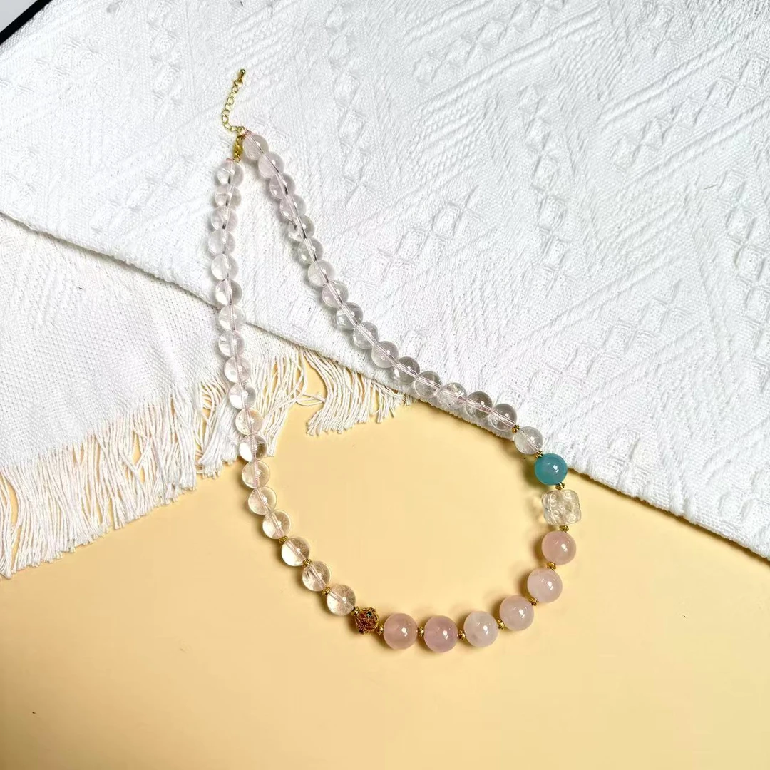 【花姐专属】原创设计白色轻奢项链 XLFW039A003