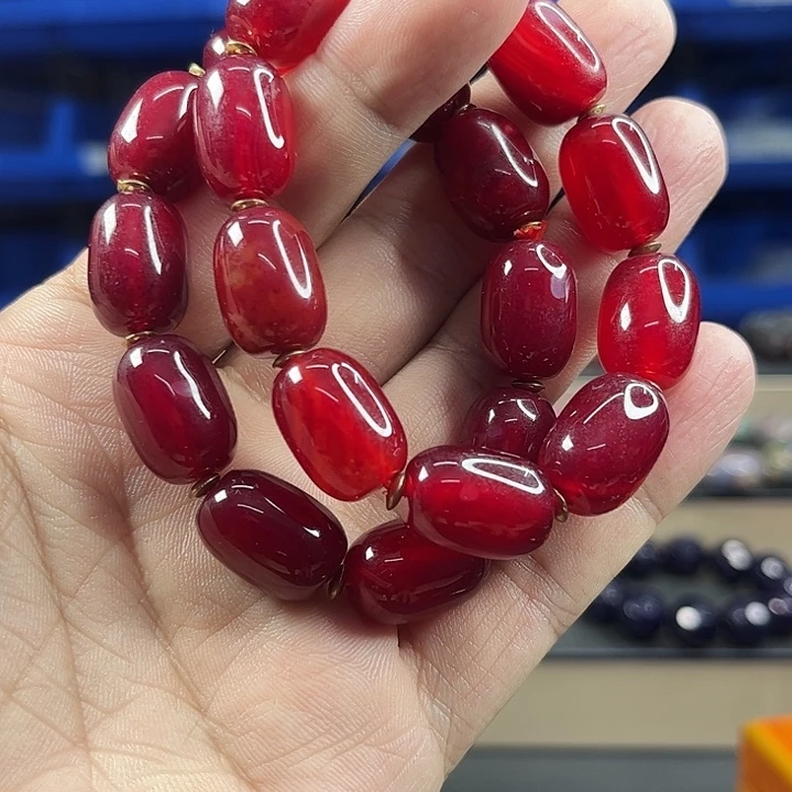 玛瑙未镶嵌手链T13三姑娘多样发其一