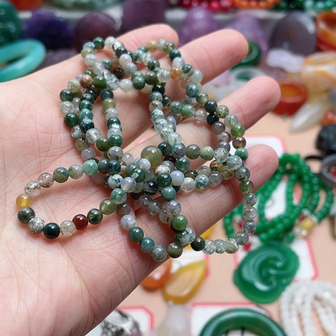 玛瑙/玉髓颈饰合金拉*