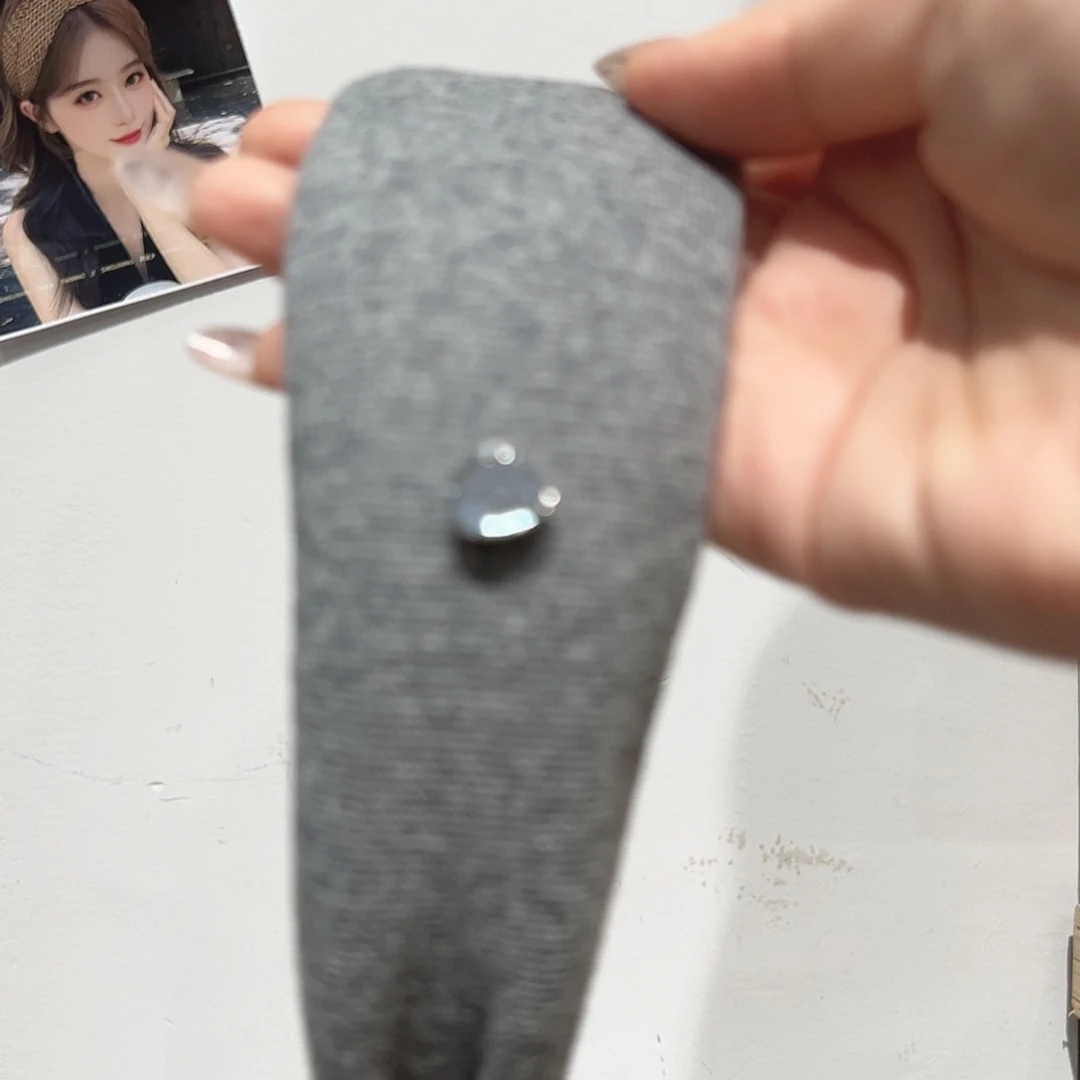 仿珍珠非金属灰色发箍
