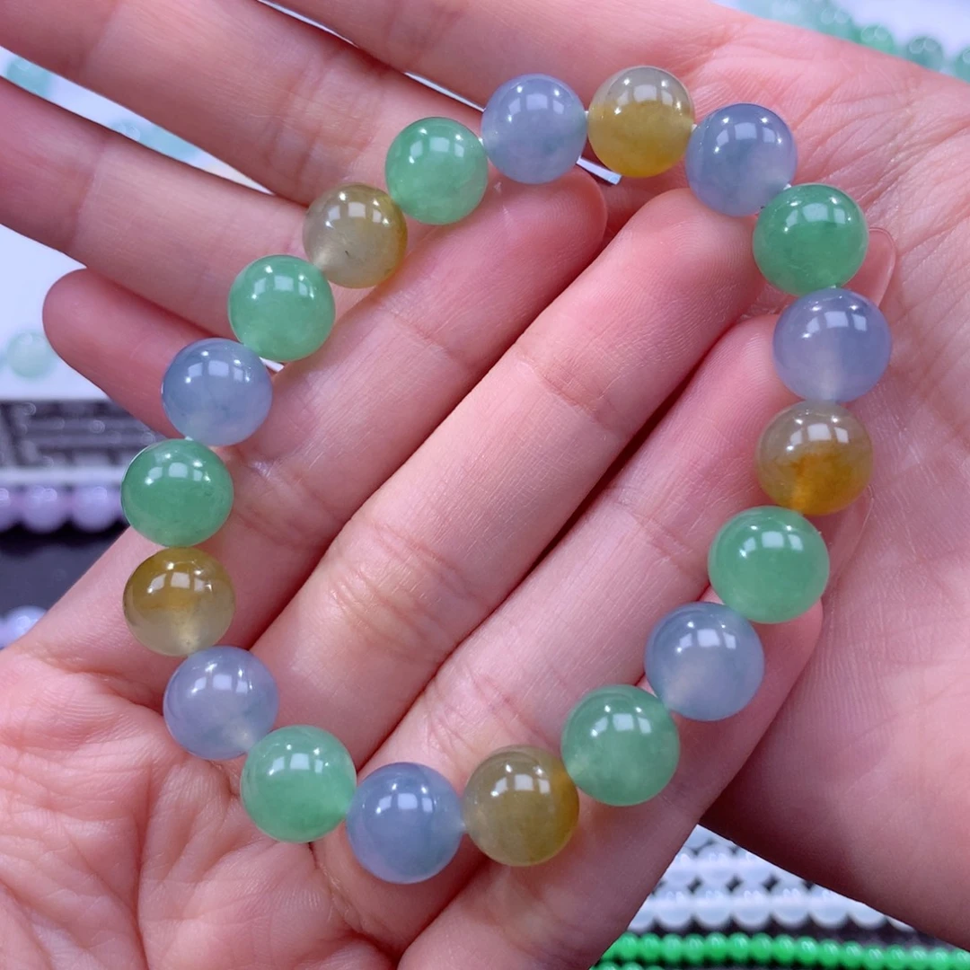 翡翠未镶嵌手链翡翠