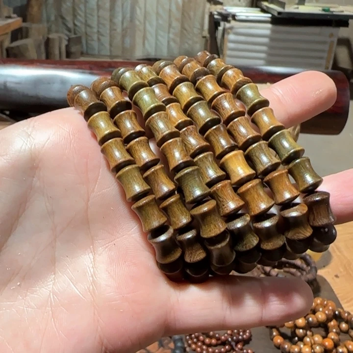 大果紫檀（缅甸花梨）绿檀竹节