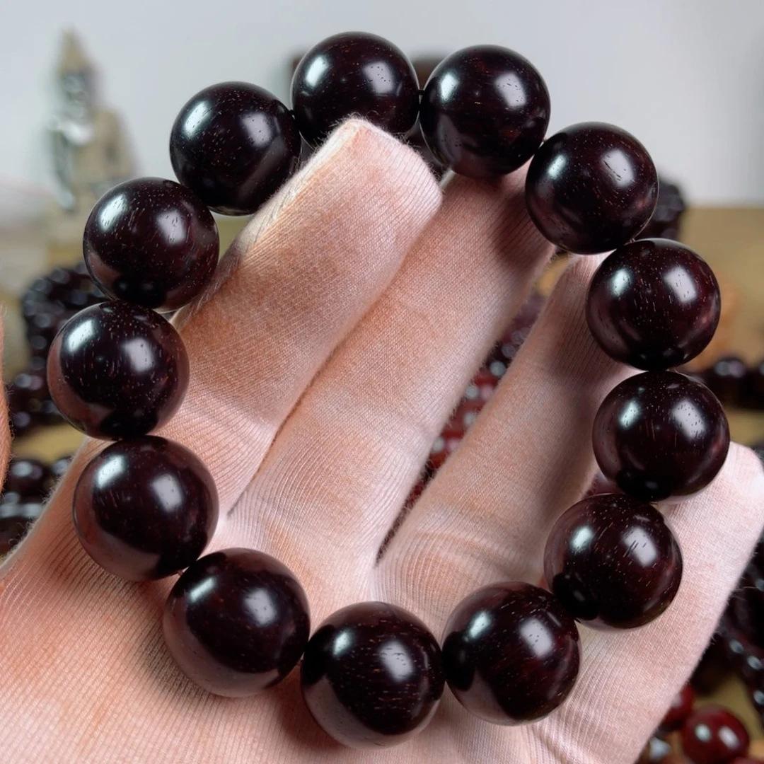 小叶紫檀手串/手链1.8高油密拆房老料细金星