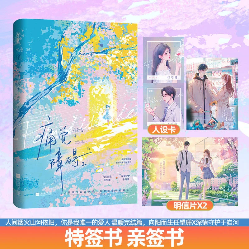 正版特签书痛觉障碍2许念念著破镜重圆青春校园言情小说新增番外
