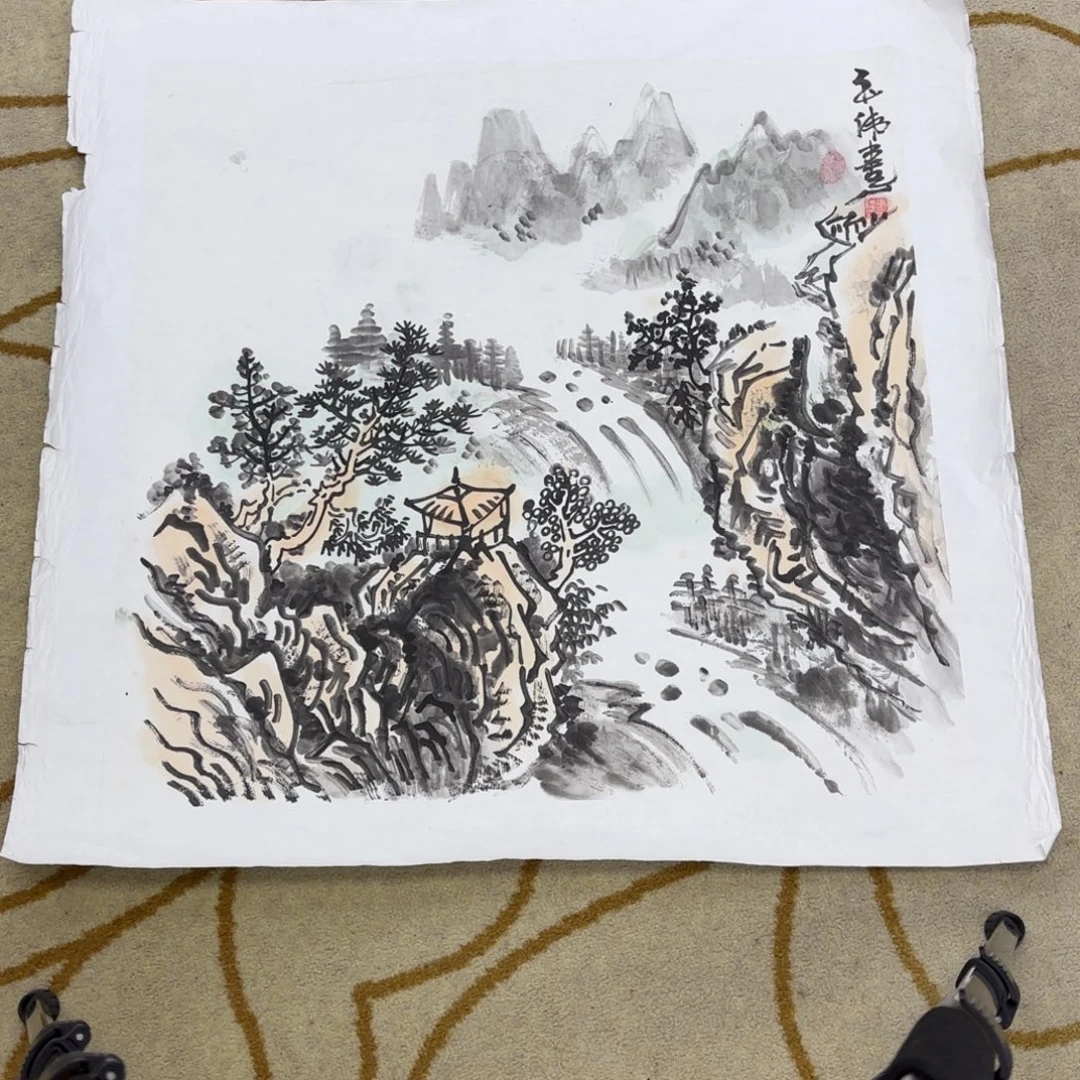 国画张玉伟四尺斗方