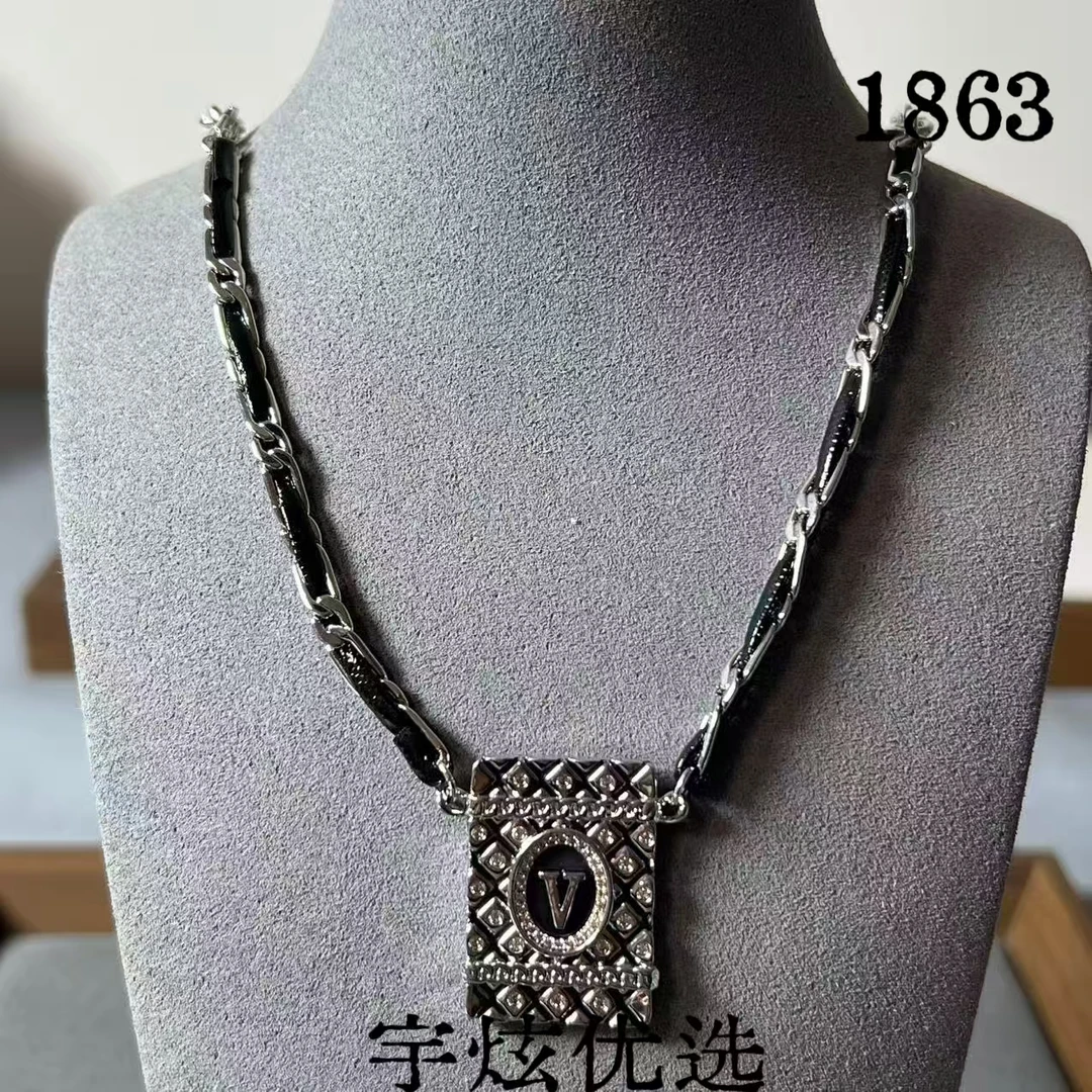 黄铜布艺项链 锁骨链时尚百搭项链1863