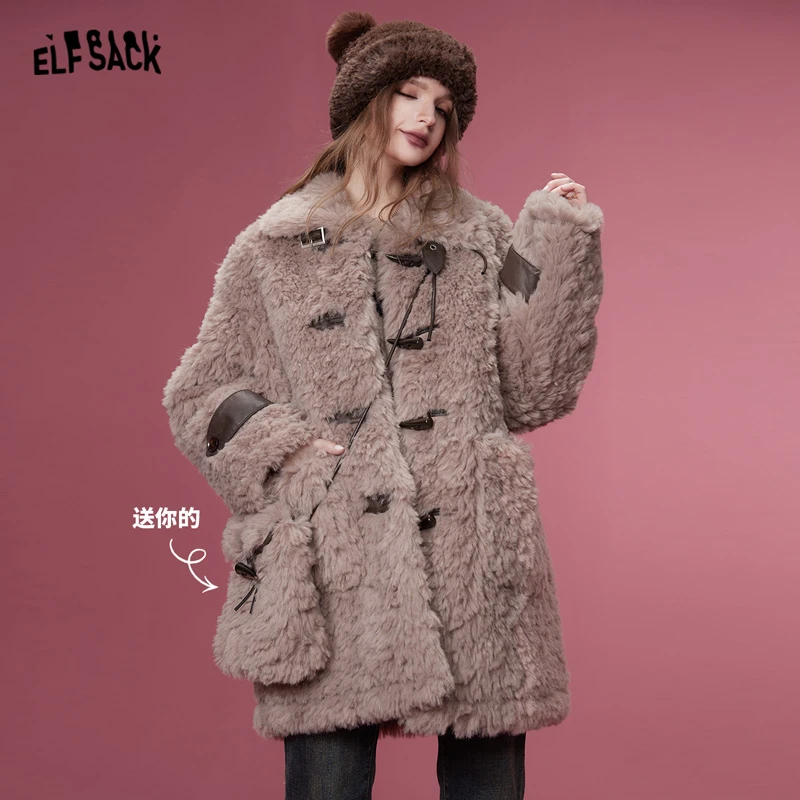 妖精的口袋毛呢外套P13413081