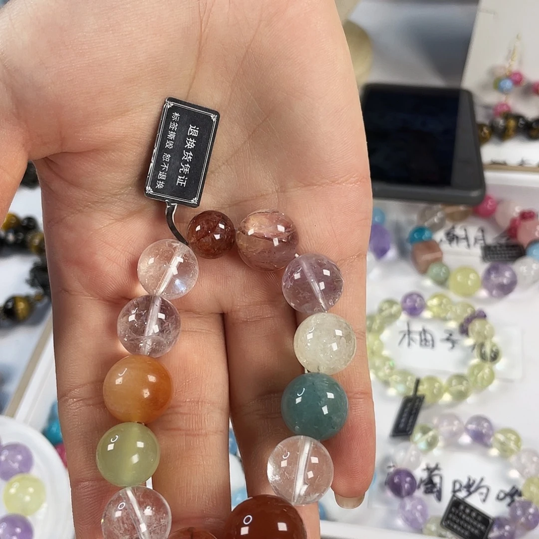 银S925镶嵌手链水晶