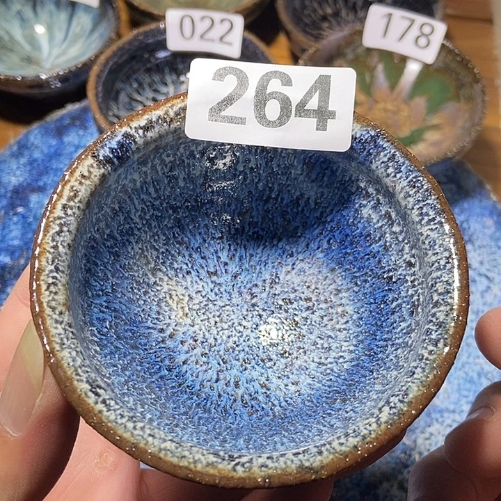 茶盏龙窑柴烧柴烧落灰