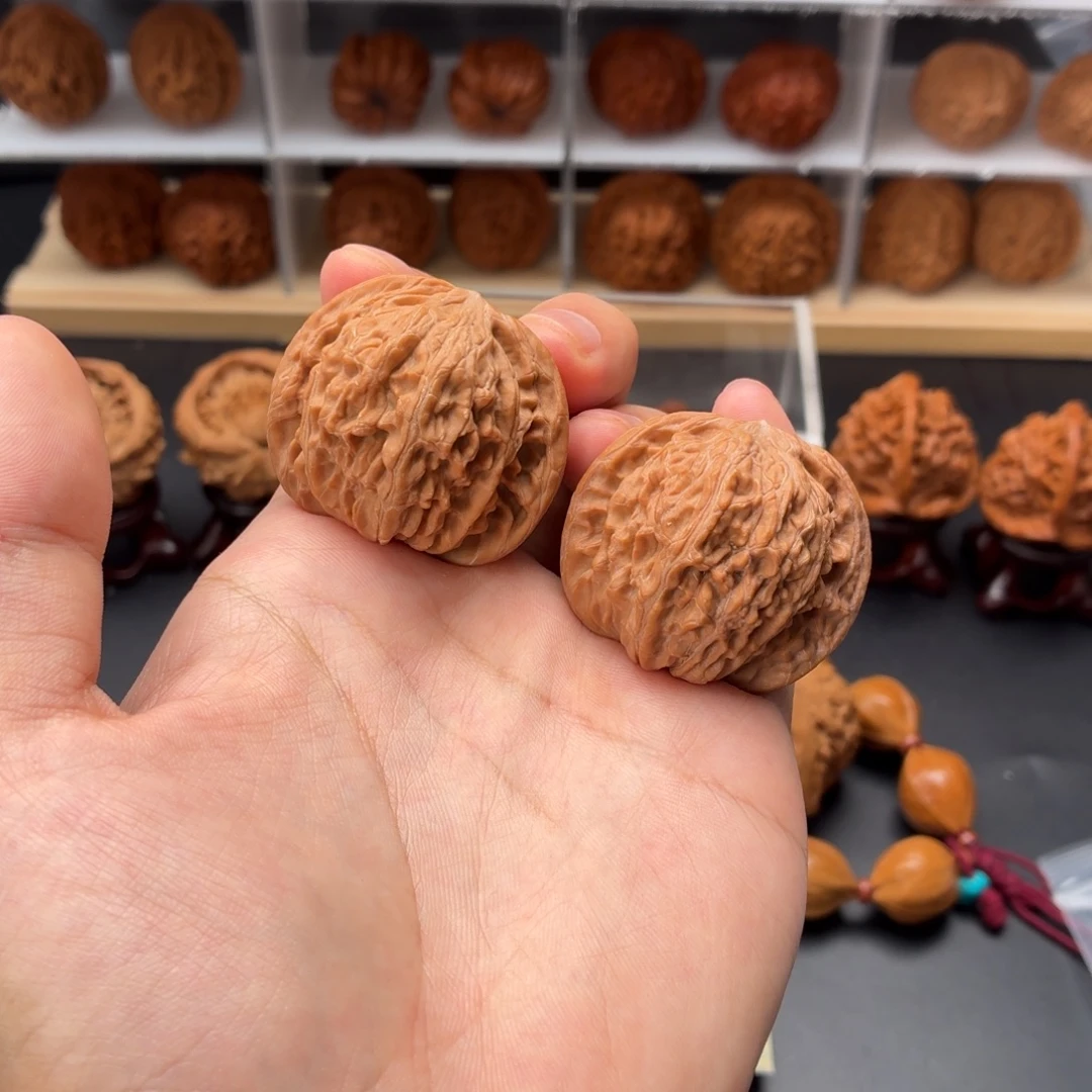 文玩核桃把件山地磨不沾药41全品4号