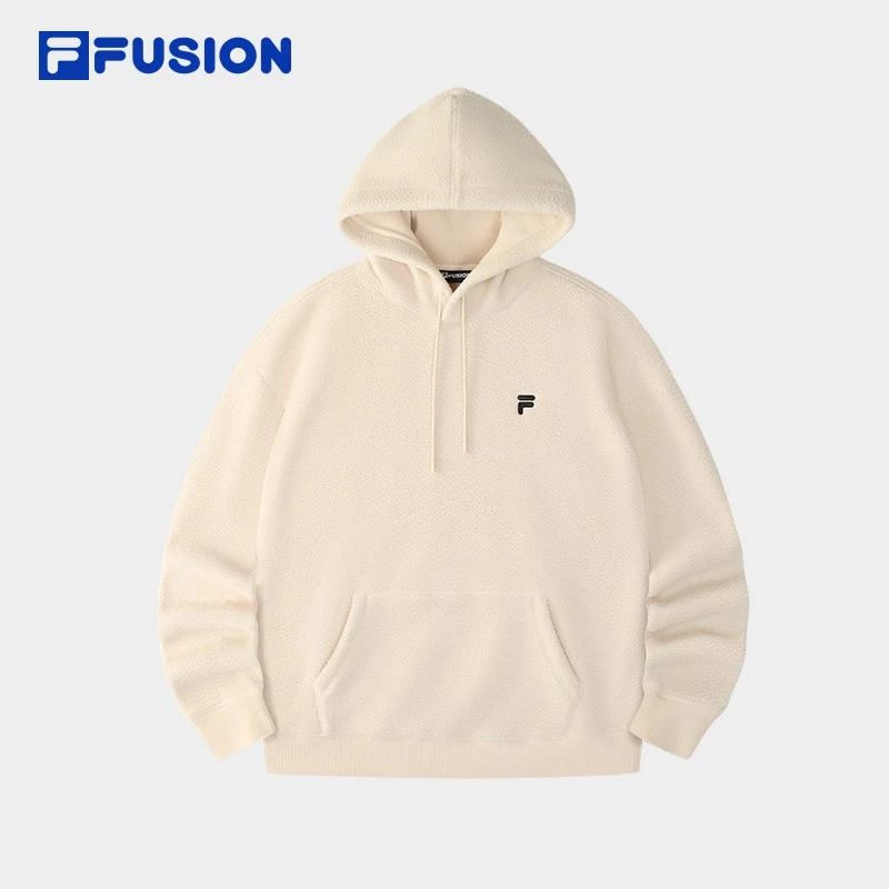 Fila/斐乐【连帽卫衣】时尚欧若风机能动感情侣加绒保暖T11U446201F